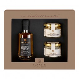 Black Truffle Extra Virgin Olive Oil, Flavoured mustard & Summer Truffle Sea Salt Gift Box