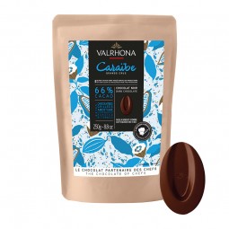 Dark Chocolate Bag Caraibe 66% (250g)