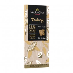 Valrhona Blond Chocolate Bar Dulcey 32% (70g)