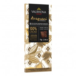 Valrhona Dark Chocolate Bar Araguani 100% (70g)