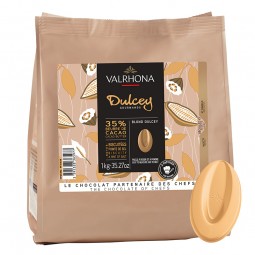 Valrhona Blond Chocolate Couverture Dulcey 32% (1kg)